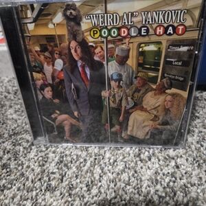 Weird Al Yankovic Poodle Hat (CD, 2003) Volcano Records Couch Potato